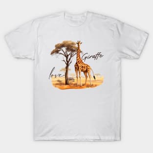 Lovely Giraffe T-Shirt